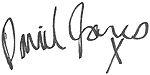 Daniel's signature