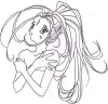 Belldandy! You know, from 'Oh My Godess'! Isn't she sweet?