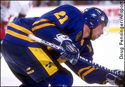 In the Swedish blue away uniform, 1998