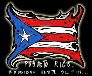 Bandera de Puerto Rico por Miguel Vicens