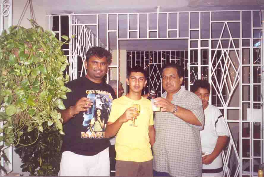 Yuri, Me, Haroon and David.