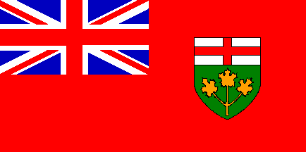 Flag of Ontario (Canada)