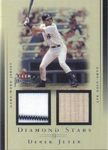 2002 Fleer Premium Diamond Stars Dual #'d 038/100