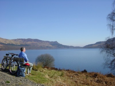 Resting by Loch Katrine