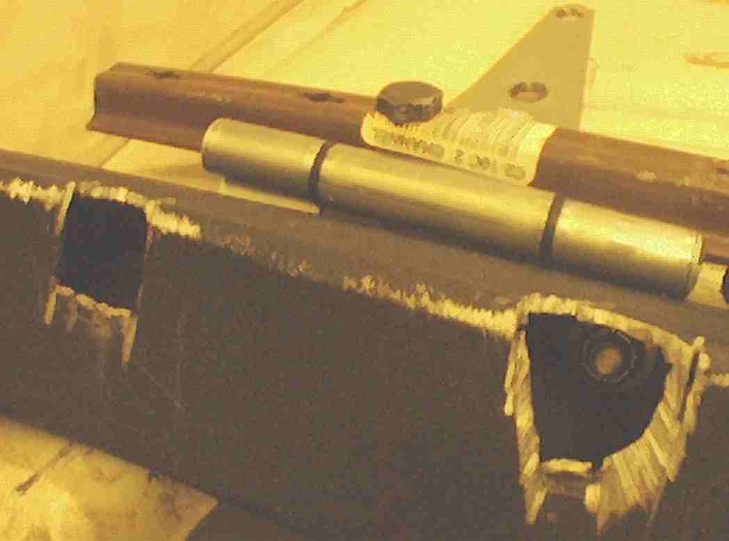 connection to body by hinge