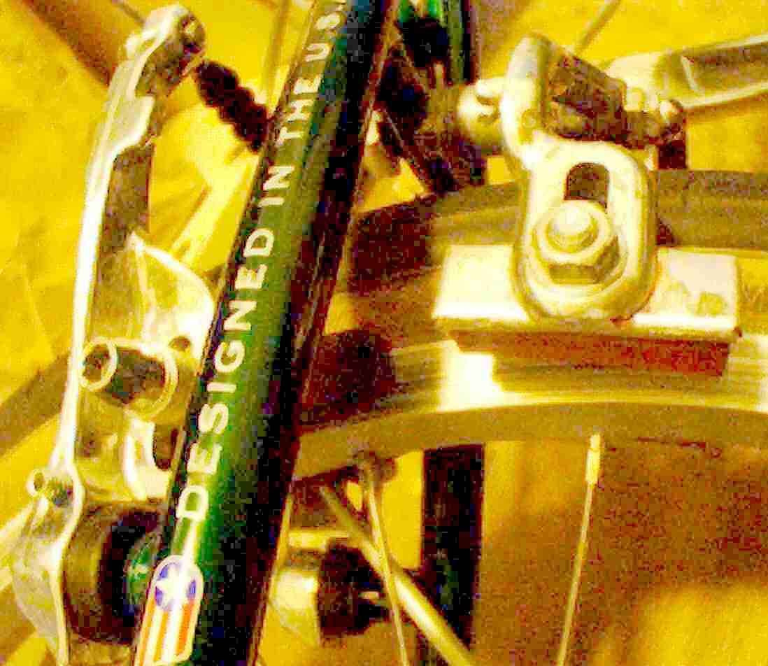 2brakes on one set of forks