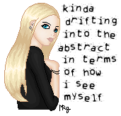 it's supposed to be me, as a blonde, but it looks exactly like Vicki, so you can pretend it's her if you wanna. although the facial expression is uncannily similar to one i would make. base - Solace's Meadow