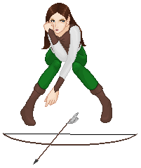 this is Mephala, and she is an elf. she's from this computer game i used to play (actually i still play it). i love that base, but it's really hard to work with. eh...base - Shouri