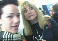 Alex and Trish. (Trish is the scary, cartoony looking one.)