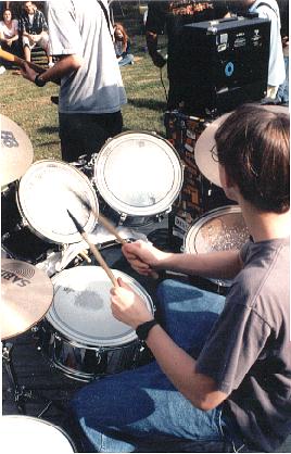 Corey's drums