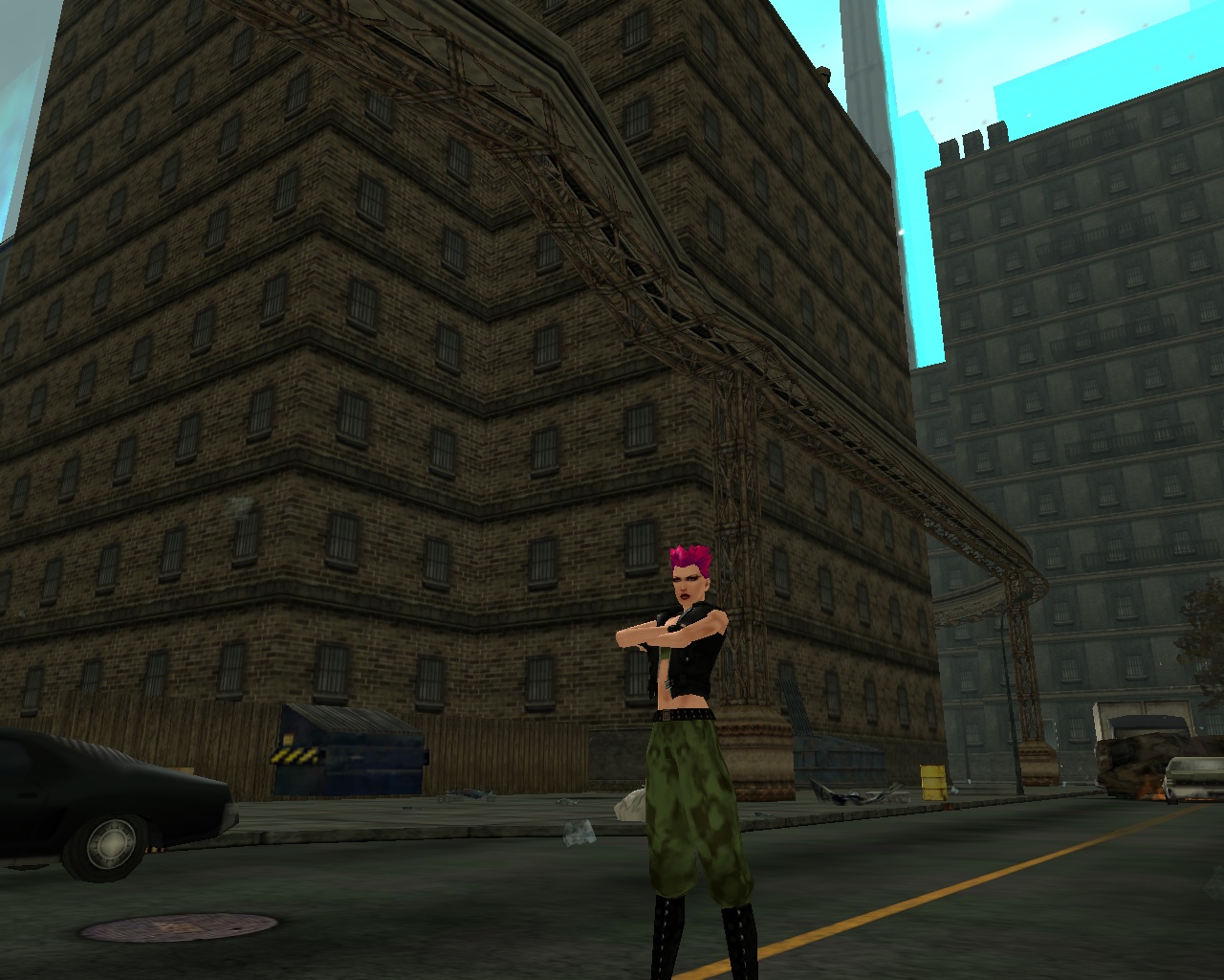 Gwynevieve being all defiant in Outbreak.