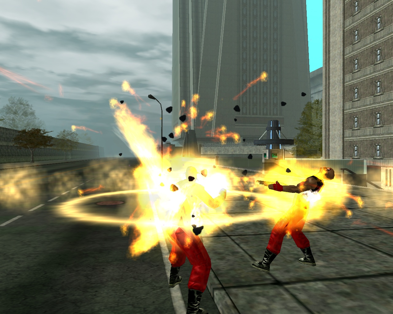 ...And right as it explodes