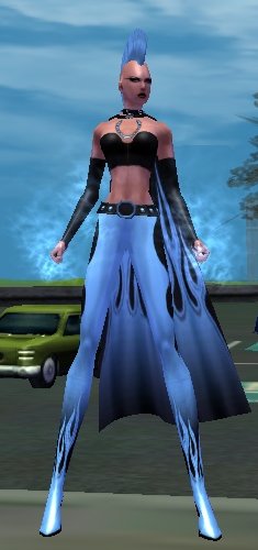 Wendy's level 20 costume in Supergroup mode.