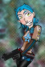 Star Chick - Colouring #2