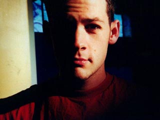 Joel trying to look scary but can't cuz he just to cute