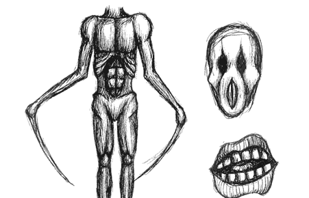 This one sparked the entire design of the creatures that would become our stage props and centerpiece for the 