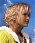 Tidus is a cheerful, rising blitzball star playing for the Zanarkand Abes. He has long resented his father, who was a renowned player himself before his untimely death. Tidus's quick moves allow him to attack even the swiftest foes with ease.