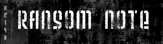 Ransom Note Boston