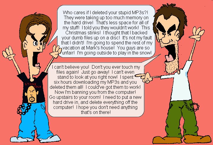 You all need more Christmas spirit towards me!