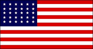 30 Star Flag of the U.S.A.