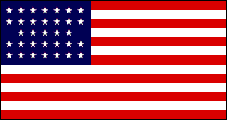 33 Star Flag of the U.S.A.