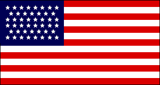 46 Star Flag of the U.S.A.