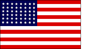 48 Star Flag of the U.S.A.