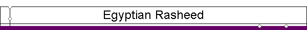 Egyptian Rasheed