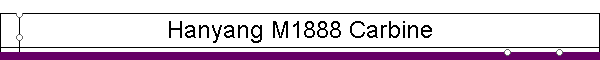 Hanyang M1888 Carbine