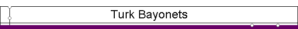 Turk Bayonets