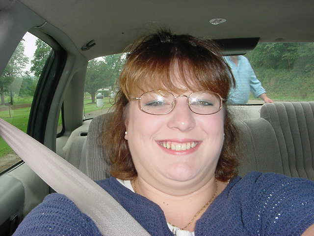 Wife taking picture of self!