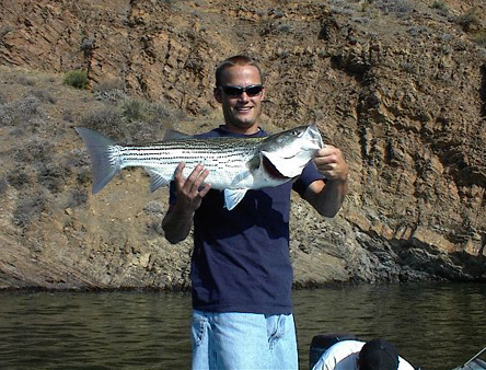 Scott Croker and a nice Striper