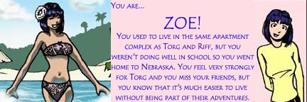 I'm Zoe!