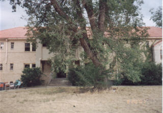This is the 2 story building in the main complex