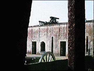 Jail Cell at Fort Macon