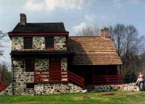 Lafayette's quarters at Brandywine Battleground