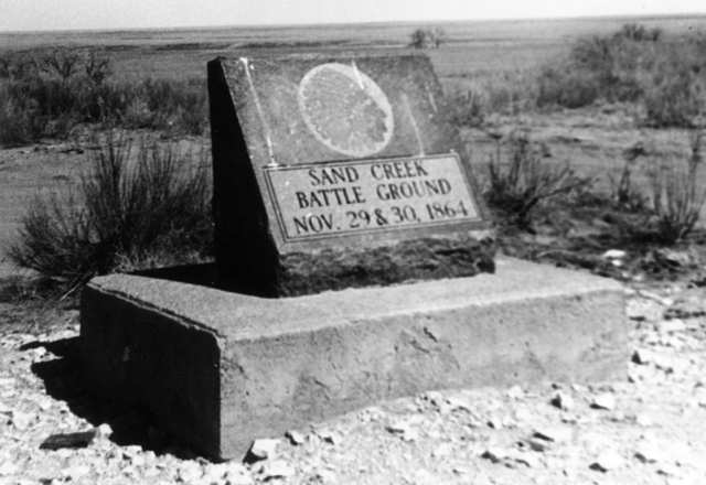 Sand Creek Marker