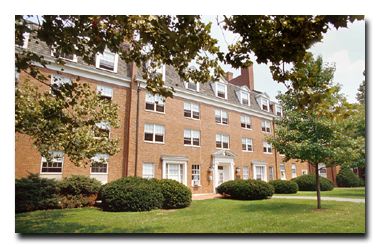Another view of the outside of Wilson Hall