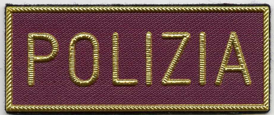 Polizia Breast Patch