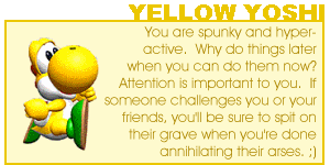 Yellow Yoshi