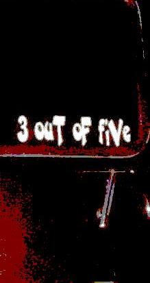 3 out of Five