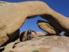 Erin at the Natural Arch