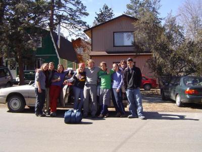 Our crew ready for Joshua Tree