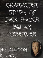 Bookcover for the fic 'Character Study of Jack Bauer by an Observer'.