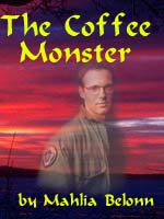 bookcover for the fic 'The Coffee Monster'.