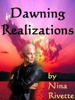 bookcover for the fic 'Dawning Realizations'.