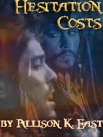 Bookcover for the fic 'Hesitation Costs'.