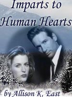 Bookcover for the fic 'Imparts to Human Hearts'.