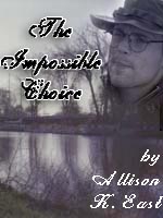 bookcover for the drabble 'The Impossible Choice'.