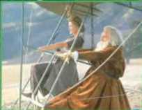 Janeway and Leonardo DaVinci take flight